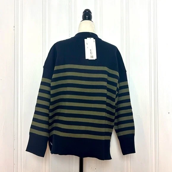 NWT ZARA Striped Boxy Sweater – Chic & Casual Comfort - Picture 3 of 7